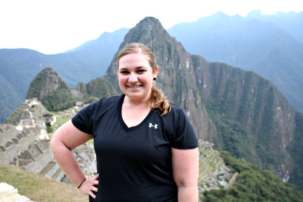 Erin At Machu Picchu