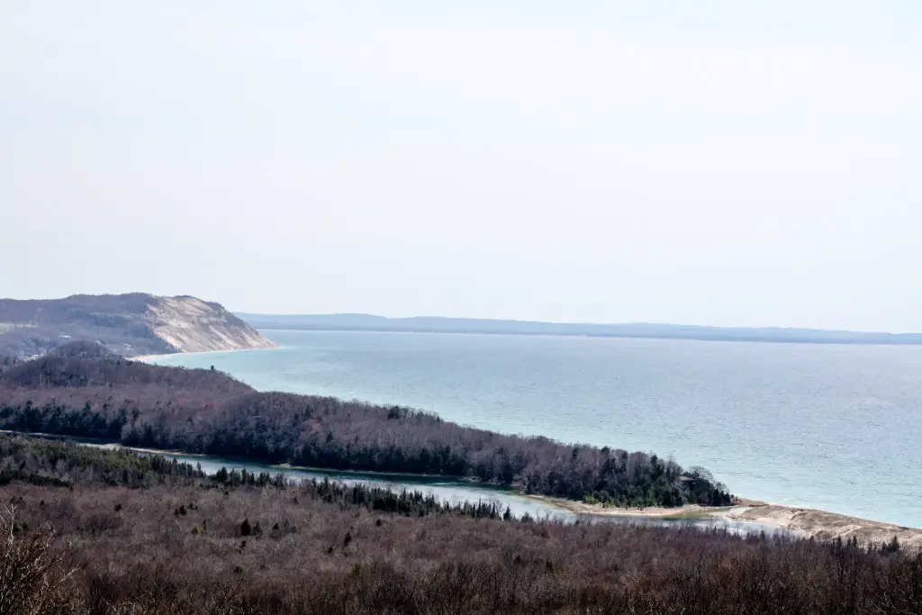 North Bar Lake overlook at Sleeping Bear Dunes National Lakeshore (Erin Klema/The Epicurean Traveler)