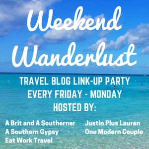 Click on the photo to go to the Weekend Wanderlust linkup!