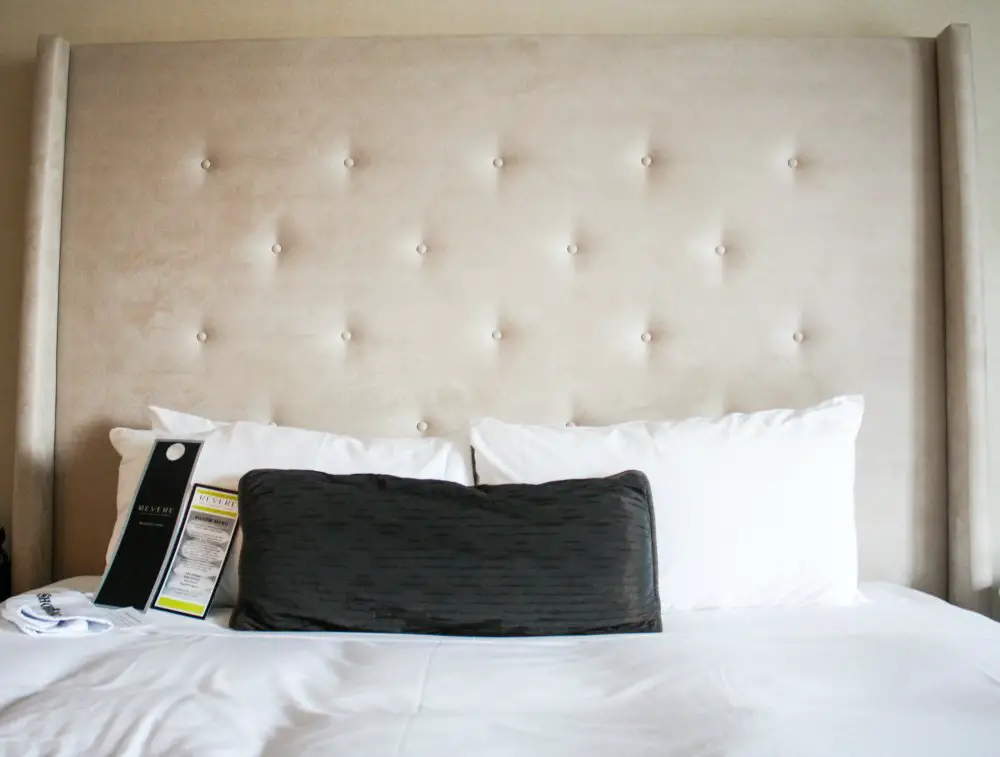 King-size bed at Revere Hotel Boston Common