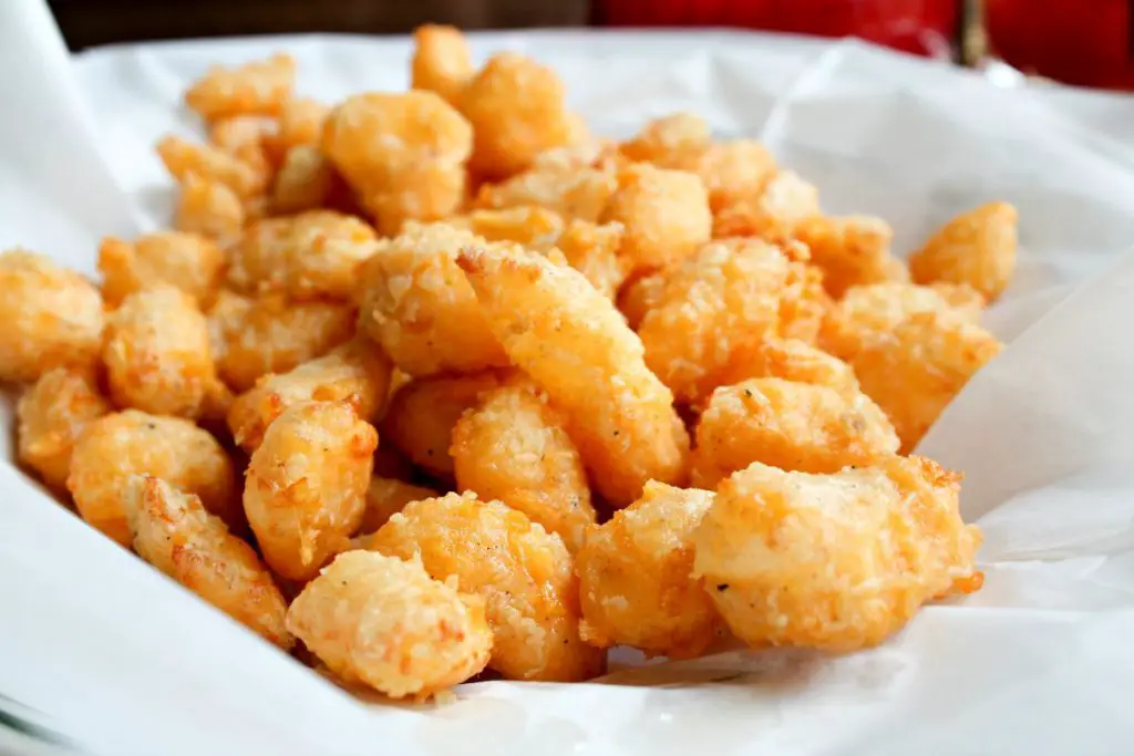 Fried cheese curds at The Old Fashioned in Madison, Wisconsin