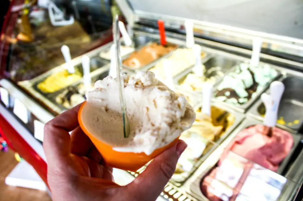 Door County Culinary Experience: Door County Creamery goat's-milk gelato
