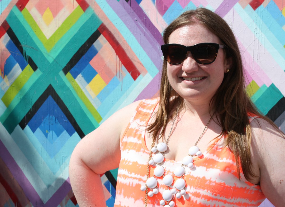 Erin Klema, The Epicurean Traveler, at Wynwood Walls in Miami, Florida