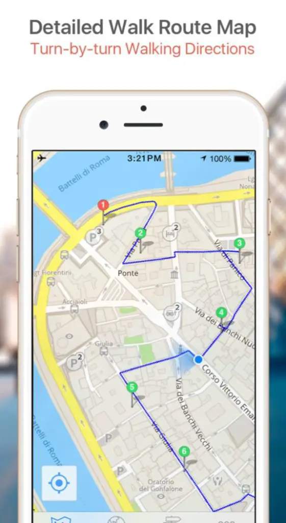 GPSmyCity offers turn-by-turn walking directions in its upgraded GPS-guided travel articles.