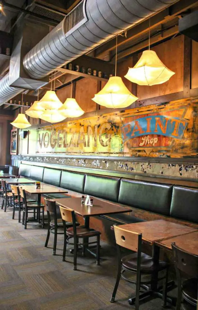 Dining at New Holland Pub on 8th in Holland, Michigan