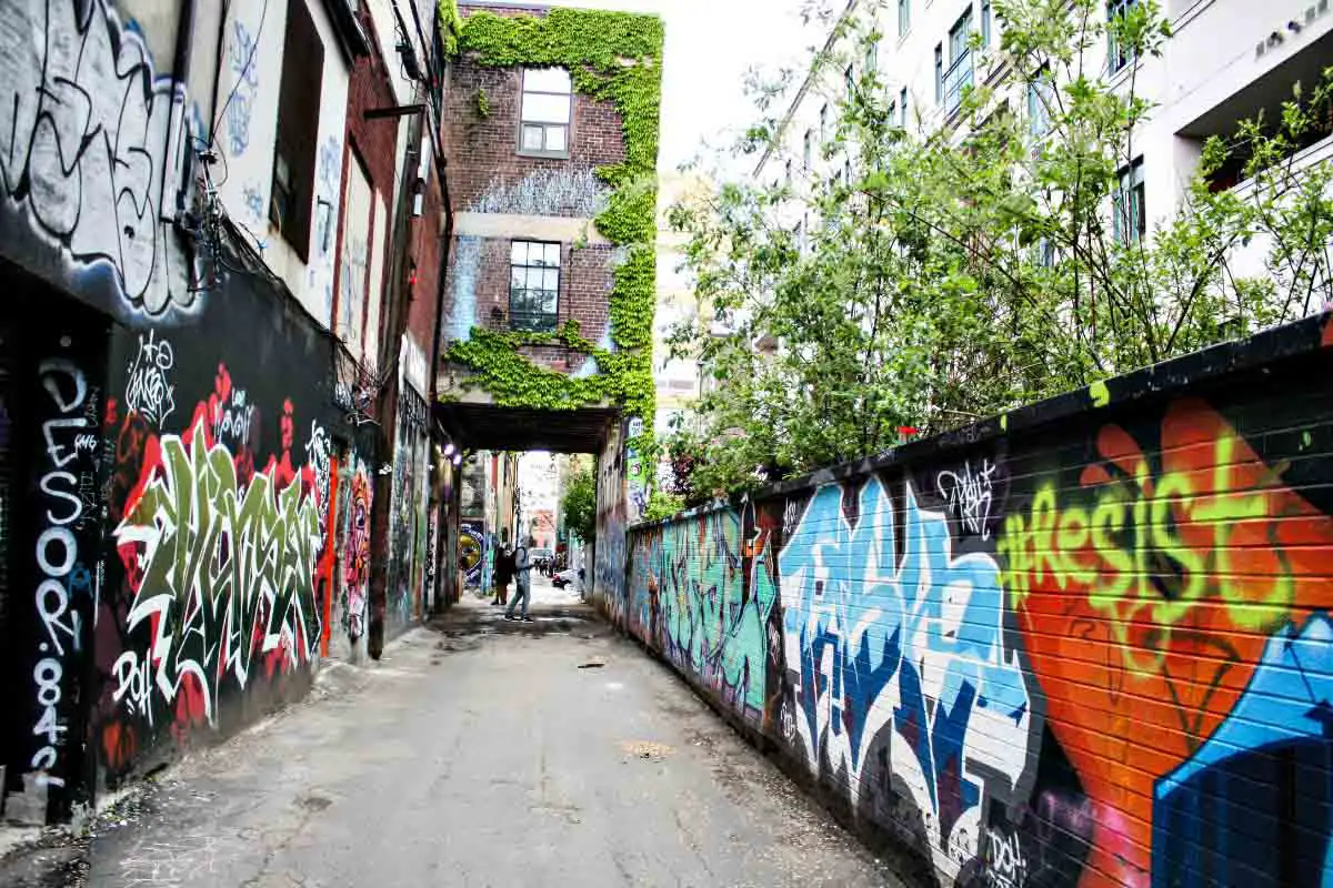 Graffiti Alley, Toronto, Ontario, Canada (Photo by Erin Klema/The Epicurean Traveler)