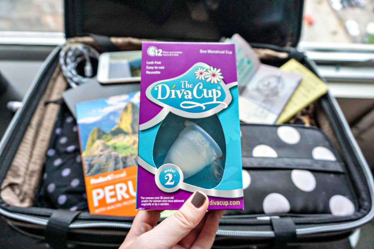 The DivaCup is the female traveler's ultimate travel companion.