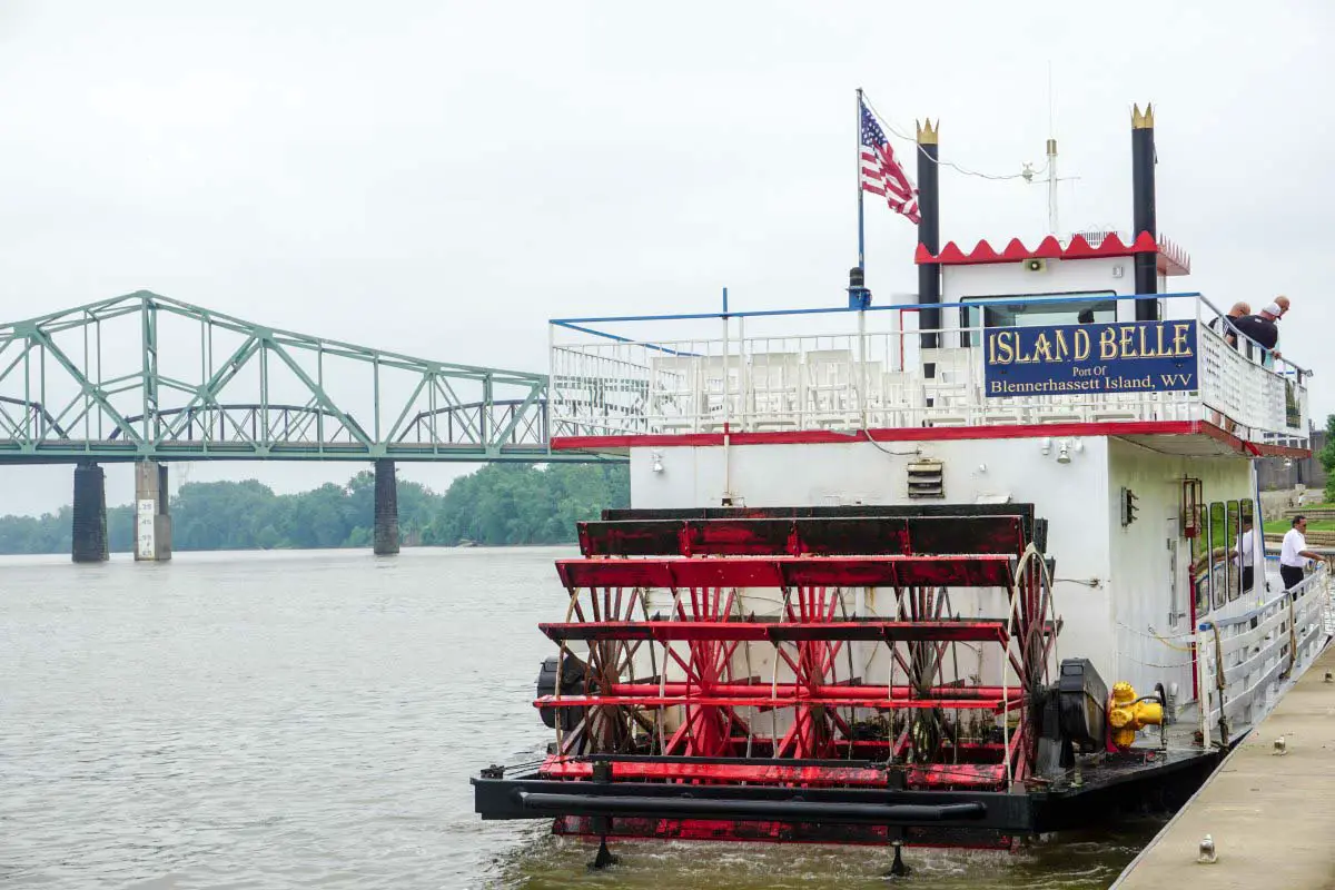 In Parkersburg, West Virginia, you can experience history firsthand by riding on an authentic sternwheeler to Blennerhassett Island State Park. #VisitPKB #Parkersburg #WestVirginia #AlmostHeaven #travel #history