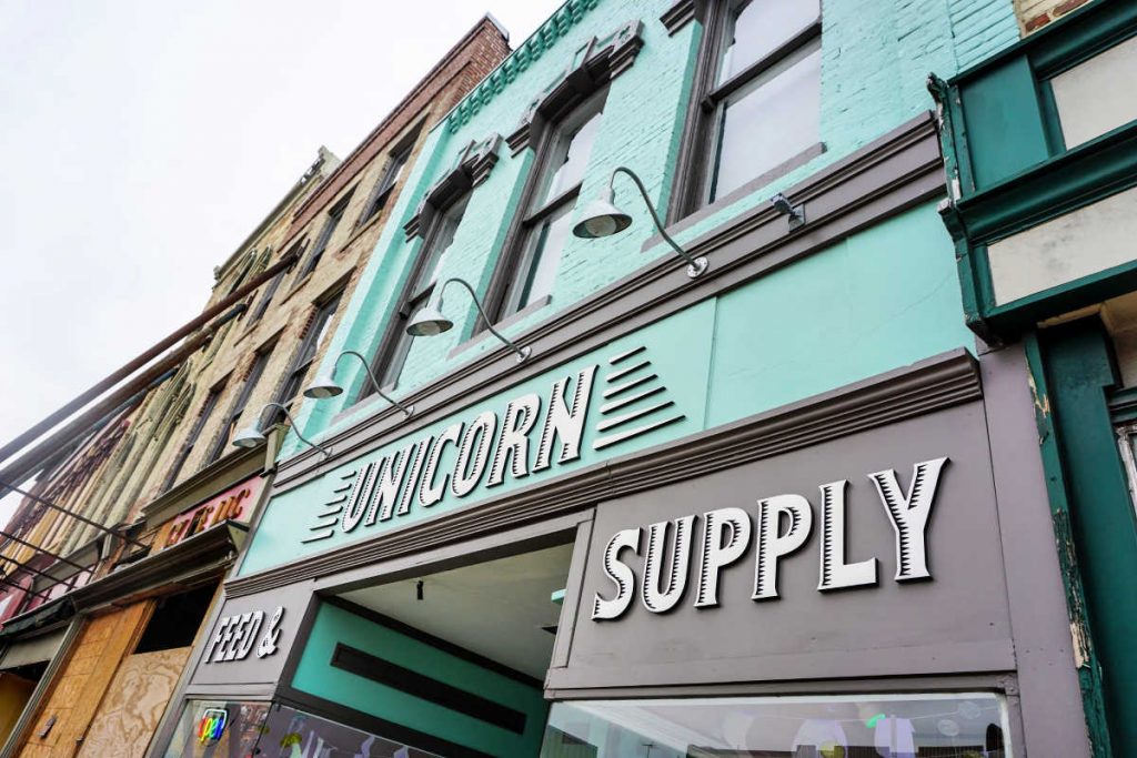 Unicorn Feed & Supply in Ypsilanti, Michigan, USA
