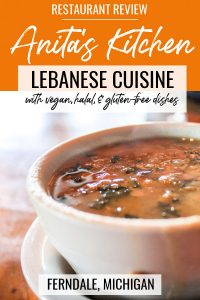 Restaurant Review: Anita's Kitchen Lebanese Cuisine with vegan, halal, and gluten-free dishes in Ferndale, Michigan