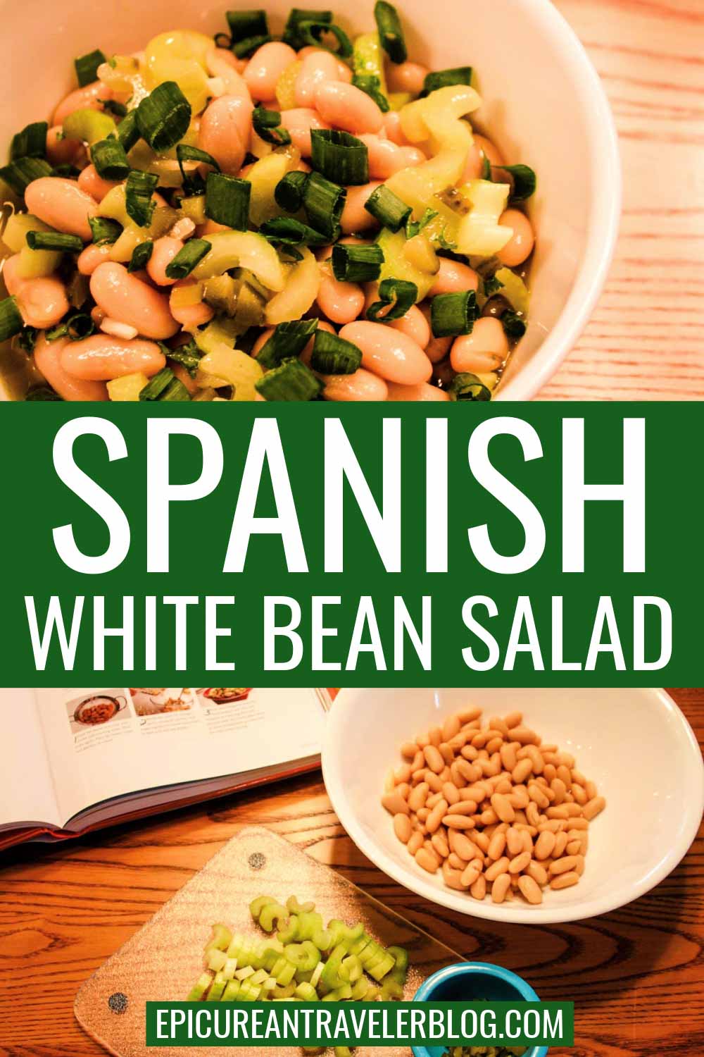 Spanish white bean salad