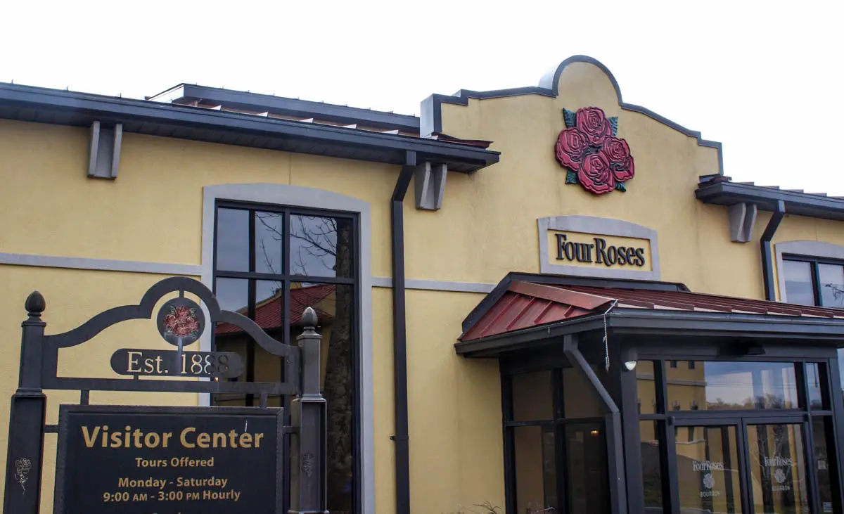 Four Roses Bourbon Distillery in Lawrenceburg, Kentucky