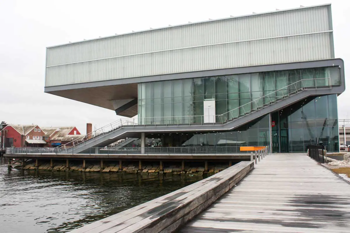Institute of Contemporary Art in the Seaport District of Boston, Massachusetts, USA