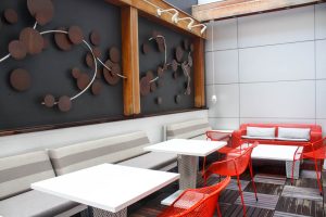 Rooftop patio at Reserve Wine & Food