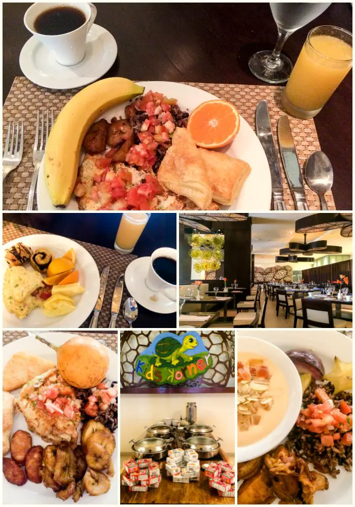 Breakfast buffet at Dreams Las Mareas World Cafe