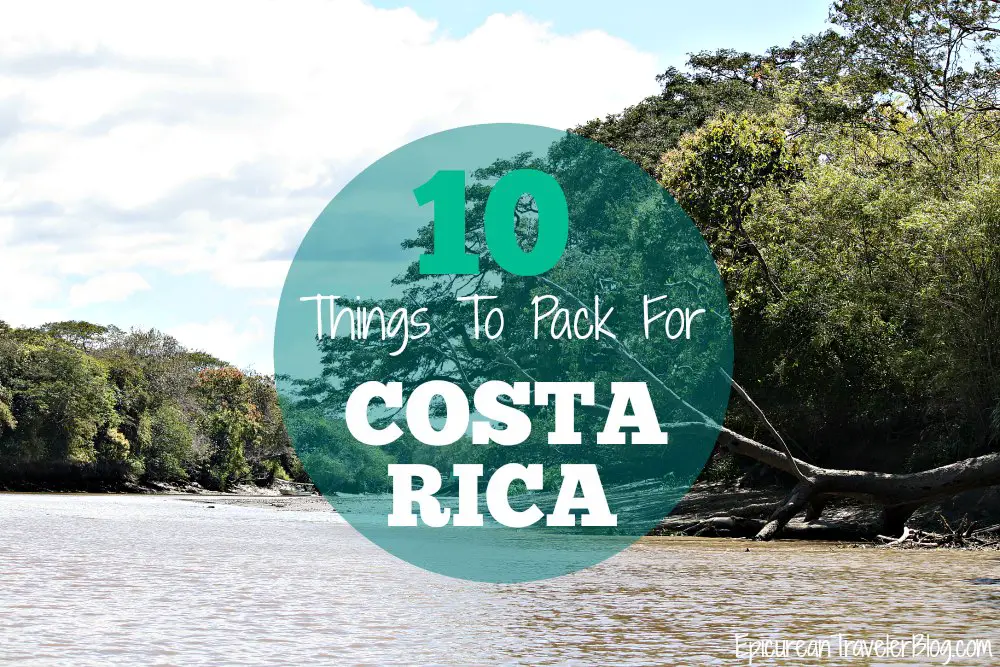 Costa Rica Packing List