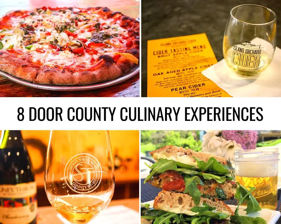 Eight Must Have Door County Culinary Experiences