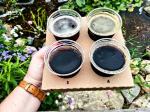 Minnesota State Fair Beer: Dark Beer Flight from Minnesota Craft Breweries Guild breweries.