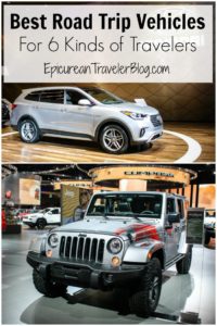 Great road-trip vehicles for six types of travelers including luxury jetsetters and adventure seekers. See the list now on EpicureanTravlerBlog.com!