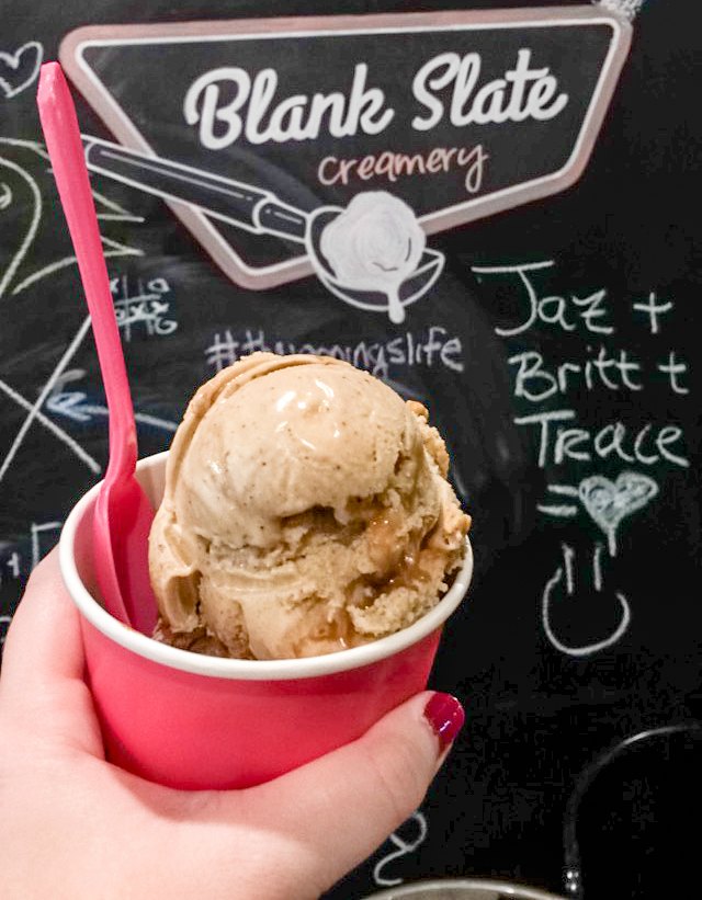 Blank Slate Creamery ice cream in Ann Arbor, Michigan