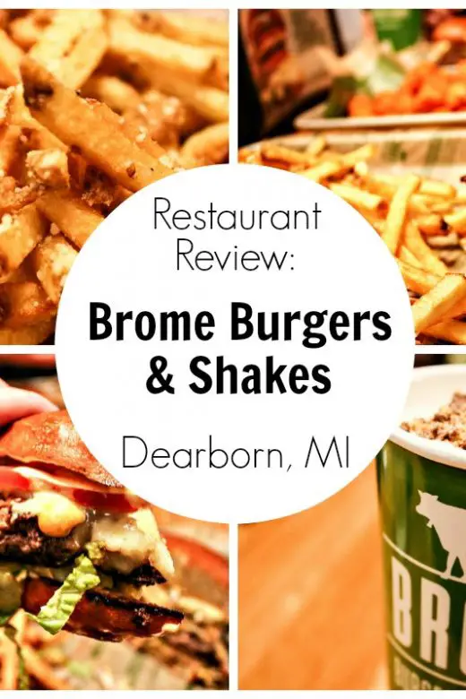 Restaurant Review: Brome Burgers & Shakes in Dearborn, Michigan | EpicureanTravelerBlog.com