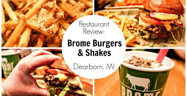 Restaurant Review: Brome Burgers & Shakes in Dearborn, Michigan | EpicureanTravelerBlog.com