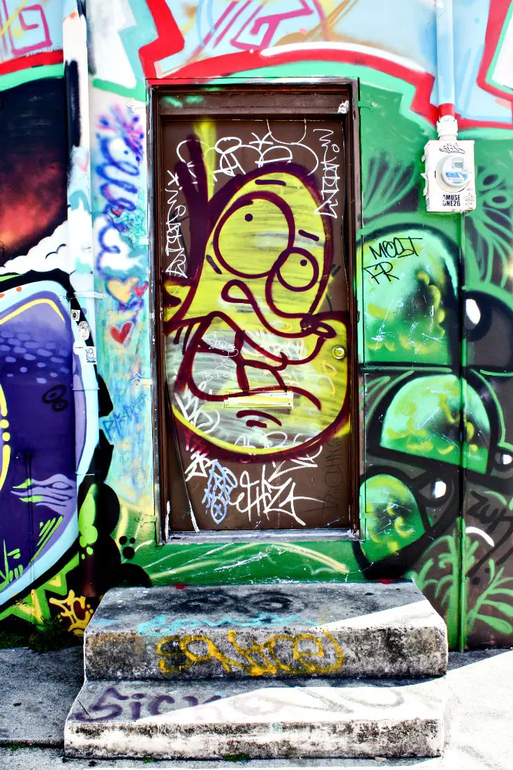 Urban graffiti in Miami's Wynwood Arts District | EpicureanTravelerBlog.com