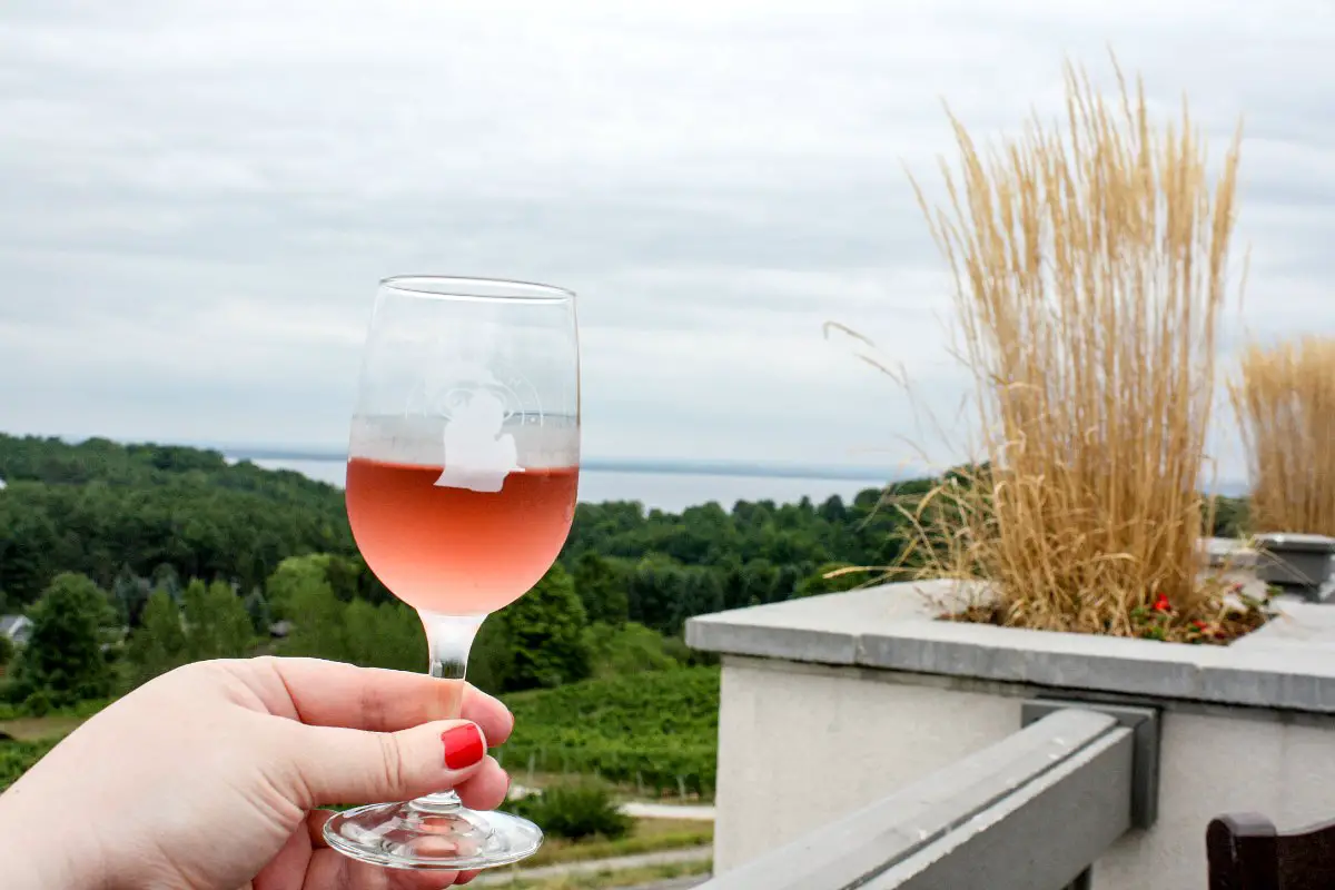 Wine tasting at Chateau Chantal in Traverse City, Michigan | EpicureanTravelerBlog.com