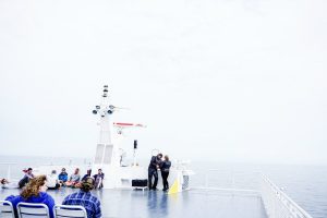 Lake Express High-Speed Ferry on Lake Michigan from Milwaukee to Muskegon (Photo by Erin Klema)