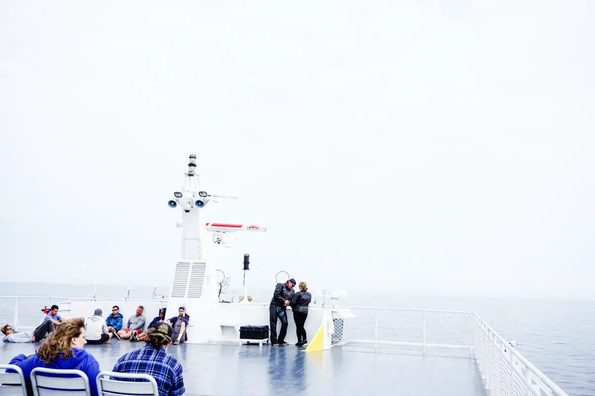 Lake Express High-Speed Ferry on Lake Michigan from Milwaukee to Muskegon (Photo by Erin Klema)