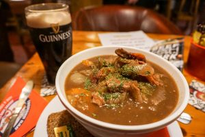 Beef and Guinness Stew in Cork, Ireland