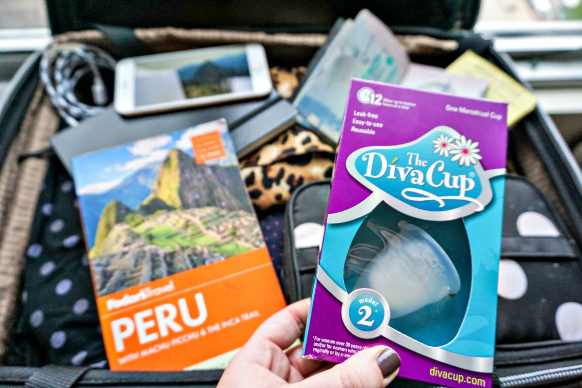 The DivaCup is a must-have travel essential for female travelers visiting Peru.
