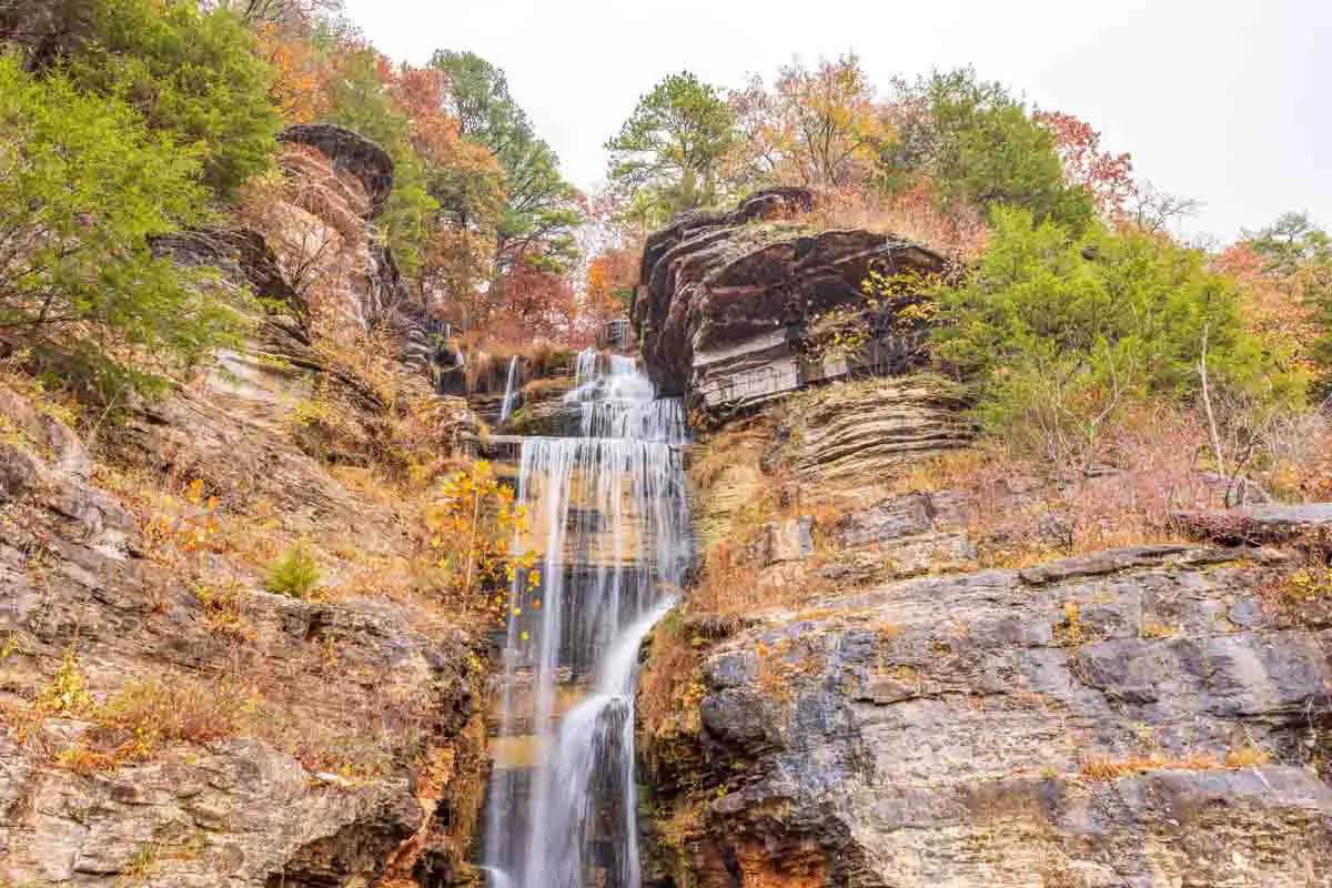 Waterfall at Dogwood Canyon Nature Park