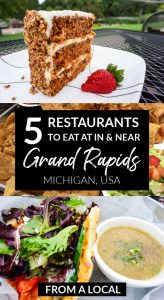 Five favorite restaurants in Grand Rapids, Michigan, from a local