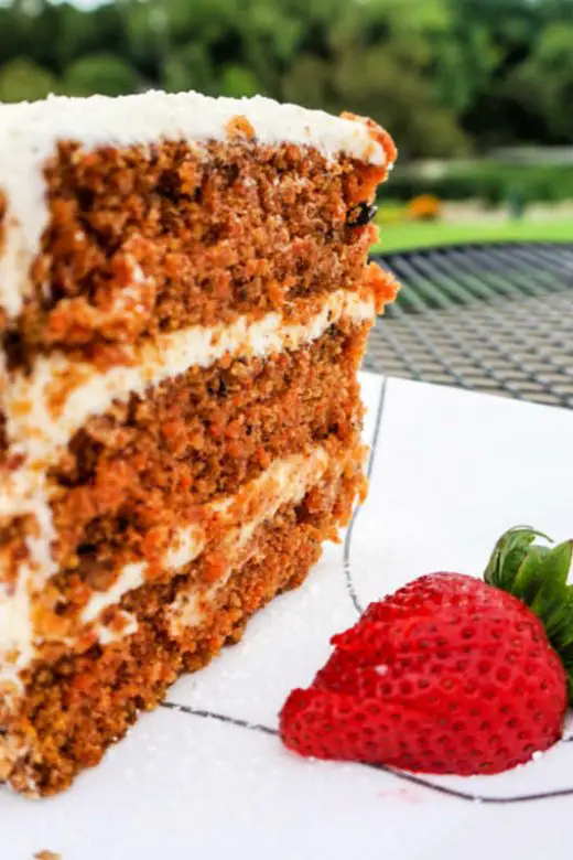 Carrot Cake at Ramona's Table in Rockford, Michigan, USA