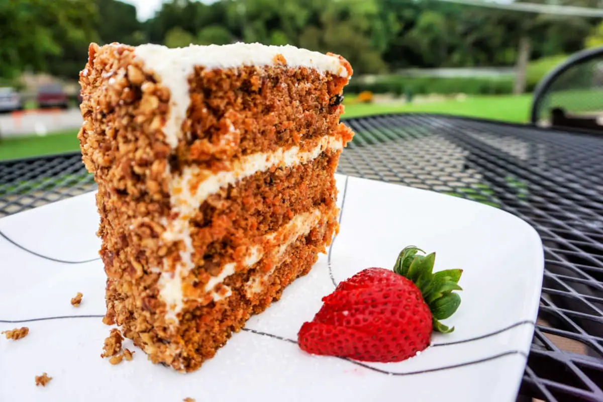 Carrot Cake at Ramona's Table in Rockford, Michigan, USA