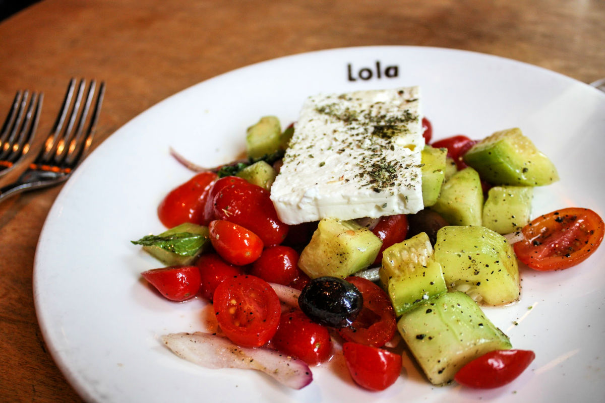 Dining in the USA: The Greek salad at Lola in Seattle is a must-eat dish.