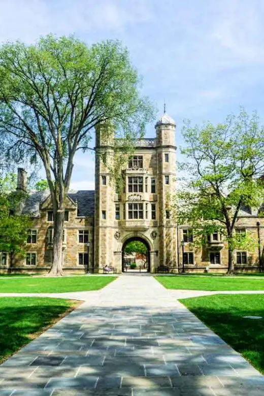 University of Michigan Law Quad, Ann Arbor, Michigan, USA