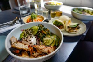 Korean farm-to-table lunch at Miss Kim in Ann Arbor, Michigan