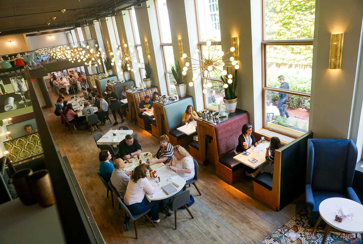 Sava's restaurant in Ann Arbor, Michigan, USA