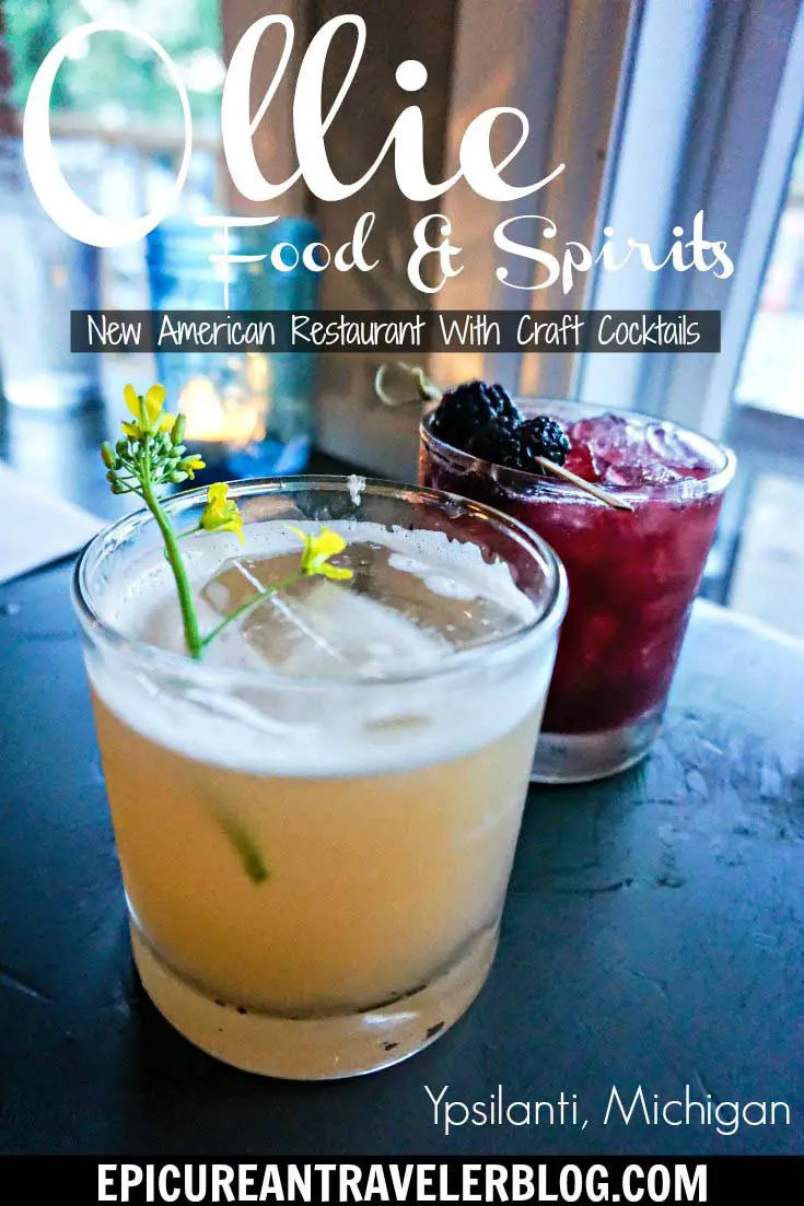 Ollie Food + Spirits is a New American restaurant that serves seasonal dishes made with high-quality, local ingredients and fantastic craft cocktails in Ypsilanti, Michigan, USA. #sponsored #YpsiReal #ErinInAnnArbor #ErinInA2
