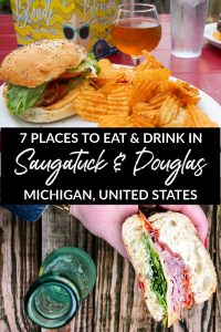 Where to eat and drink in Saugatuck and Douglas, Michigan, USA