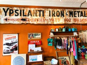 Brick and Mortar Modern General Store in Ypsilanti, Michigan, USA