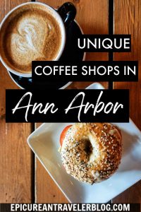 Wondering where to sip a cup of coffee or tea in Ann Arbor, Michigan? In this post, find 7 unique places for your favorite warm beverages. These aren't your average coffee shops! | Ann Arbor, Michigan, USA | #sponsored #AnnArbor #ErinInAnnArbor #DestinationAnnArbor #PureMichigan #coffee #michigan #travel #foodtravel #coffeeshops #tea