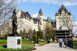 Fairmont Chateau Laurier in Ottawa, Ontario, Canada