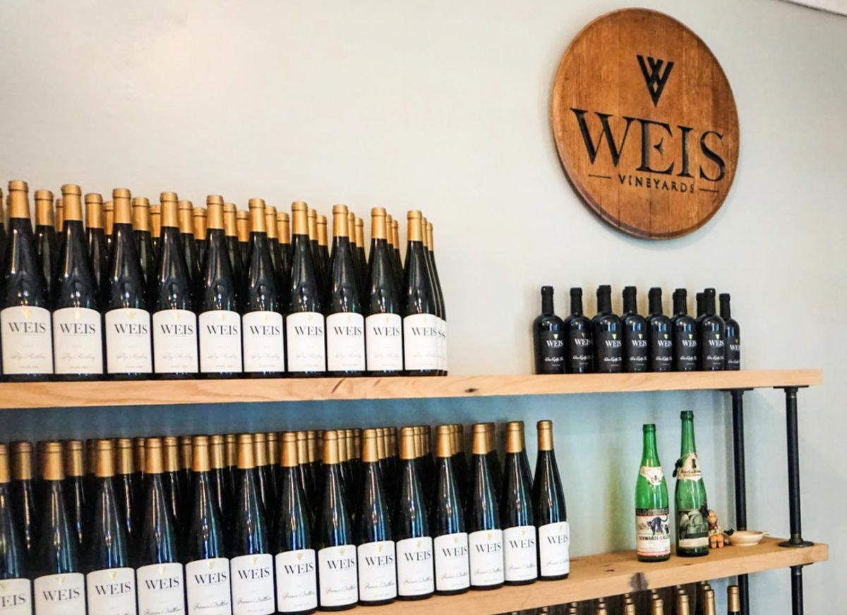 Weis Vineyards in the Finger Lakes Wine Country in New York