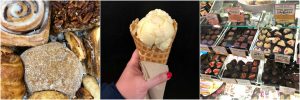 Sweets from Zingerman's Bakehouse, Blank Slate Creamery, and Zingerman's Next Door in Ann Arbor, Michigan