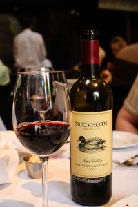 Duckhorn 2012 Cabernet Sauvignon at Weber's Restaurant in Ann Arbor, Michigan