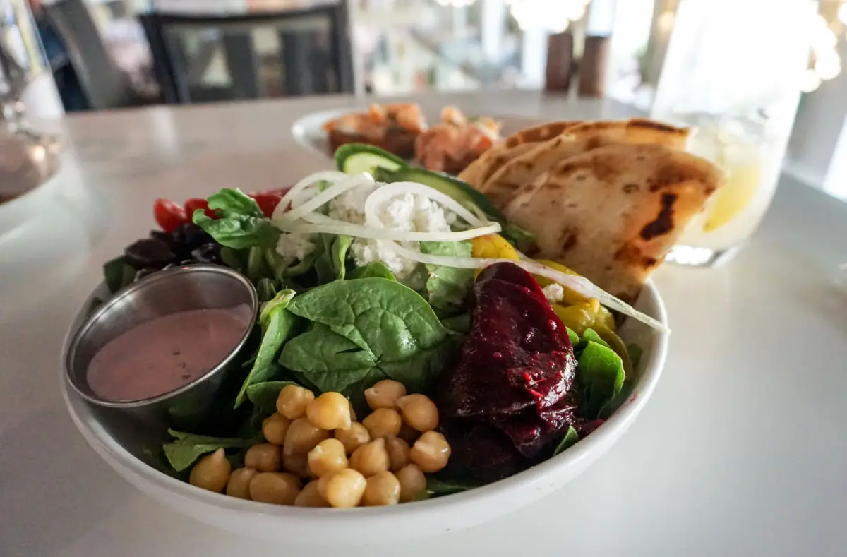 Sava's Greek Salad at Sava's, Ann Arbor, Michigan