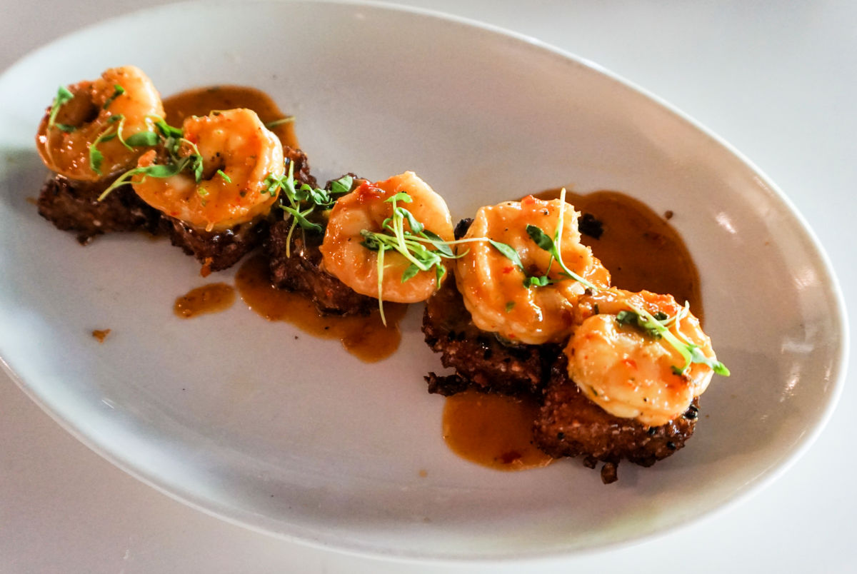 Bang Bang Shrimp at Sava's, Ann Arbor, Michigan